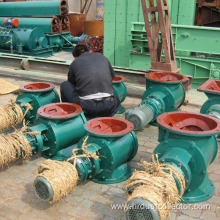 Iron industrial rotary valve extracted from sludge